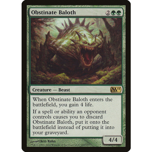 Obstinate Baloth FOIL - M11