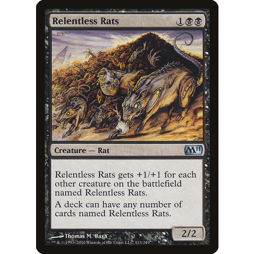 Relentless Rats FOIL - M11
