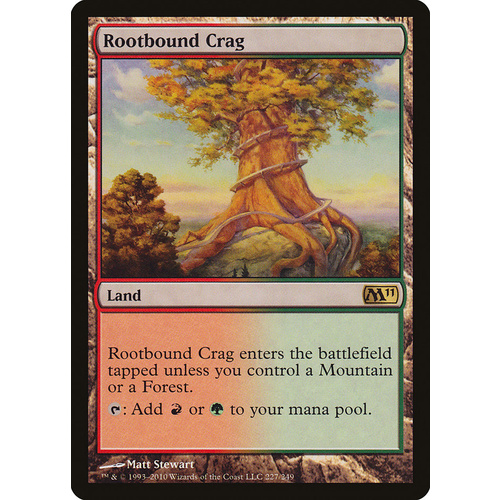 Rootbound Crag FOIL - M11