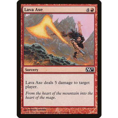 Lava Axe FOIL - M11