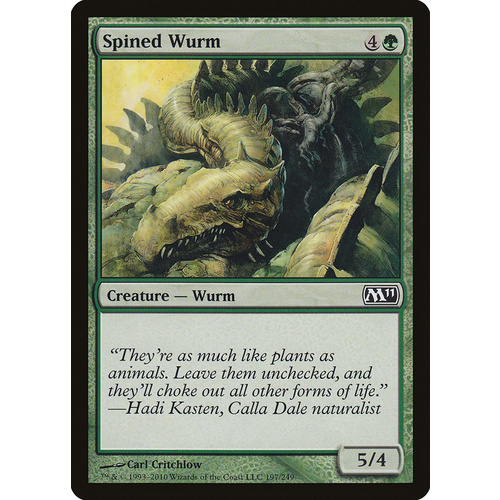 Spined Wurm FOIL - M11