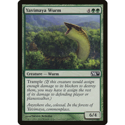 Yavimaya Wurm FOIL - M11