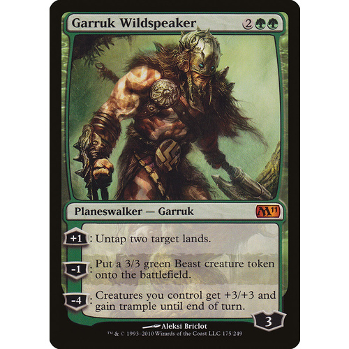 Garruk Wildspeaker FOIL - M11