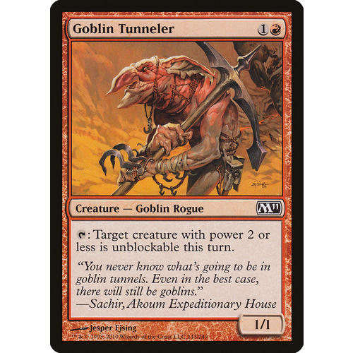 Goblin Tunneler FOIL - M11