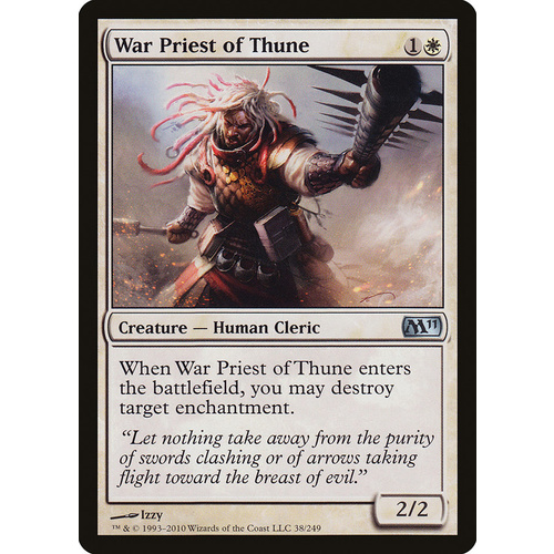 War Priest of Thune FOIL - M11