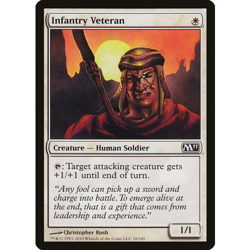 Infantry Veteran FOIL - M11