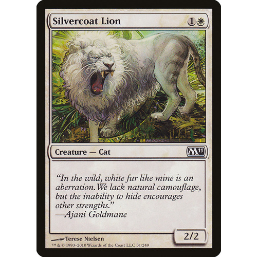 Silvercoat Lion FOIL - M11