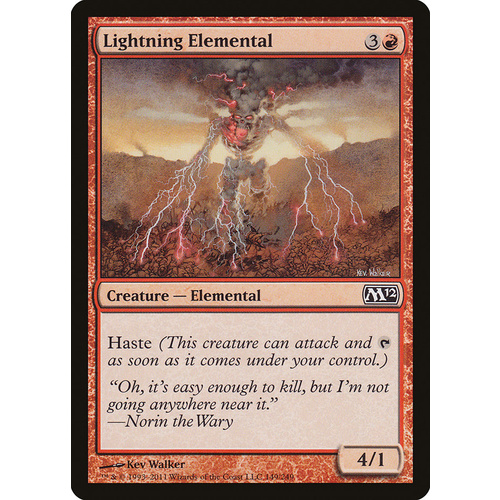 Lightning Elemental - M12