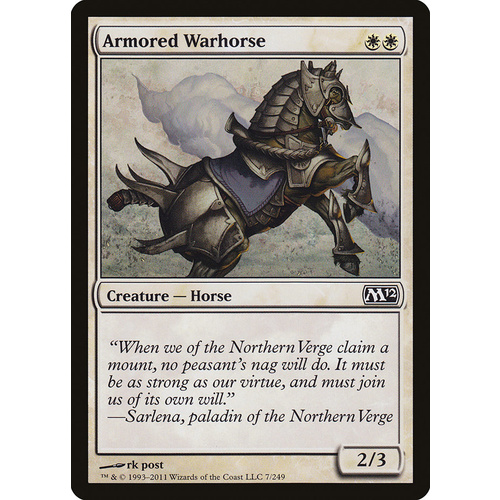 Armored Warhorse - M12