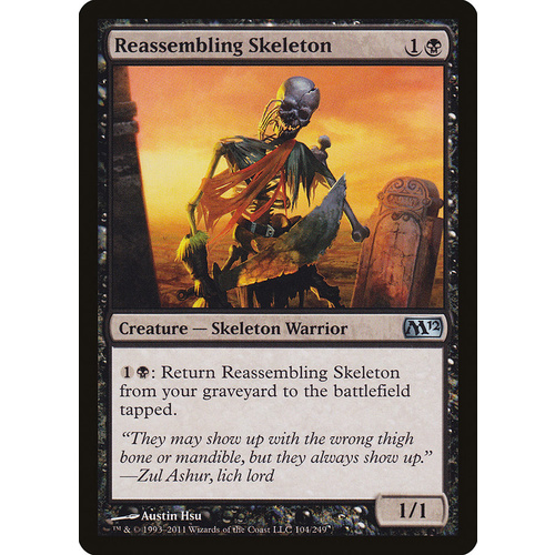 Reassembling Skeleton - M12