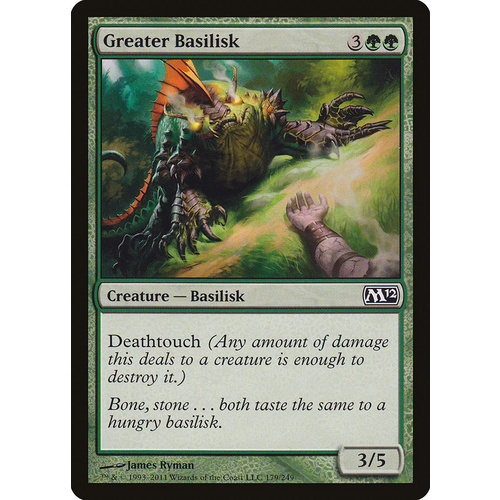 Greater Basilisk - M12