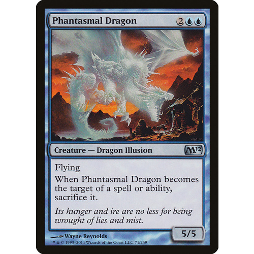 Phantasmal Dragon FOIL - M12