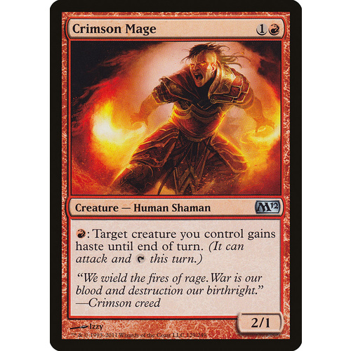 Crimson Mage FOIL - M12