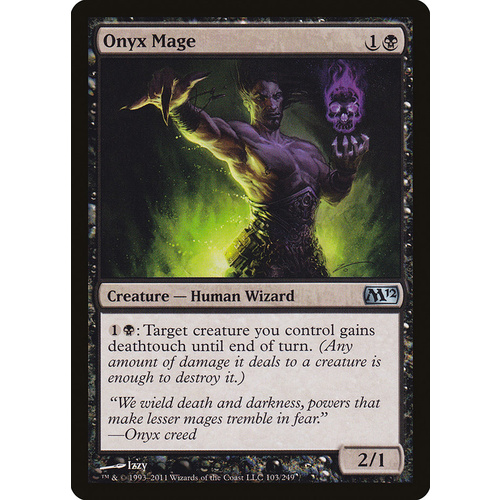 Onyx Mage FOIL - M12