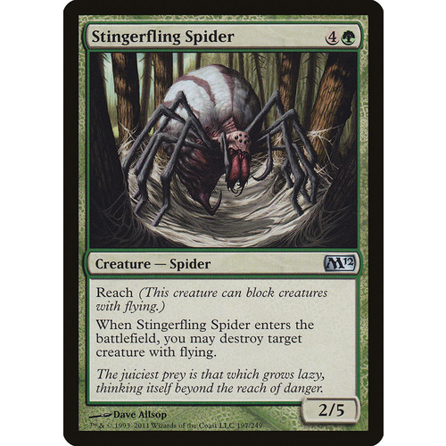 Stingerfling Spider FOIL - M12