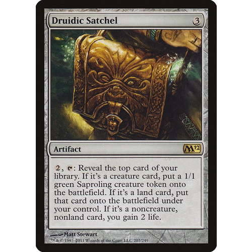 Druidic Satchel FOIL - M12
