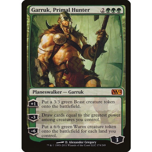 Garruk, Primal Hunter FOIL - M12