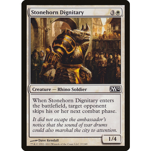 Stonehorn Dignitary FOIL - M12