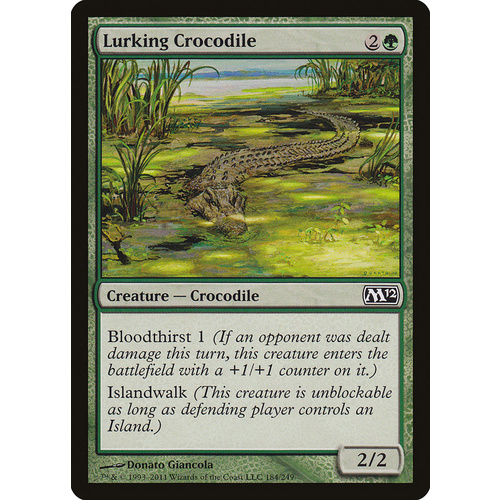 Lurking Crocodile FOIL - M12