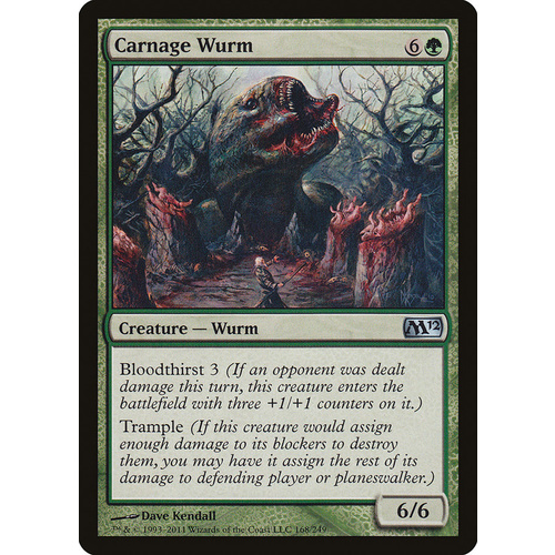 Carnage Wurm FOIL - M12