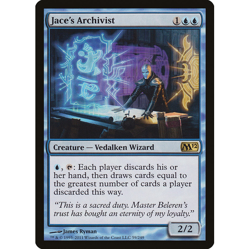 Jace's Archivist FOIL - M12