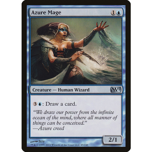 Azure Mage FOIL - M12