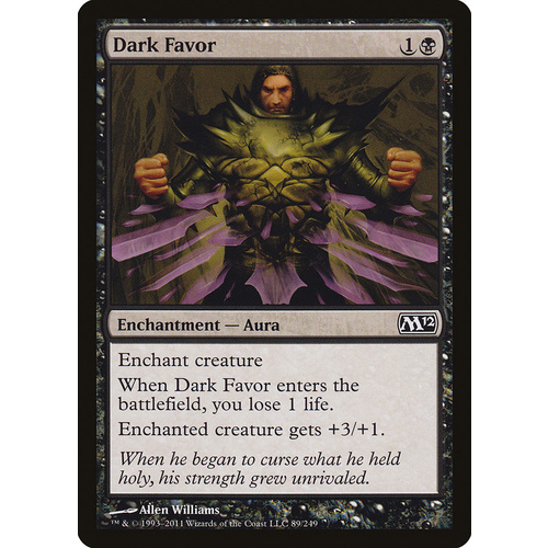Dark Favor FOIL - M12