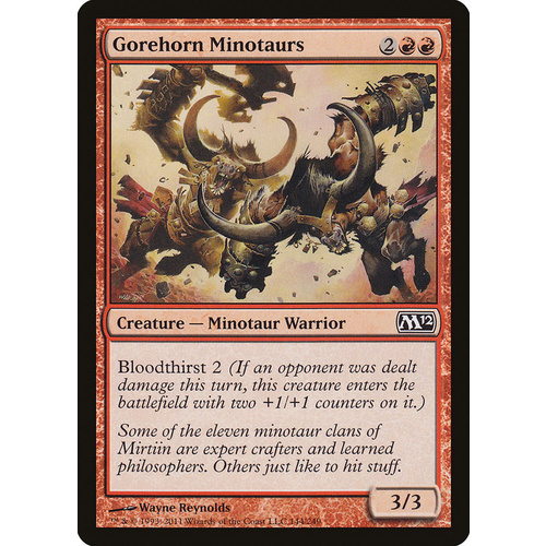 Gorehorn Minotaurs FOIL - M12