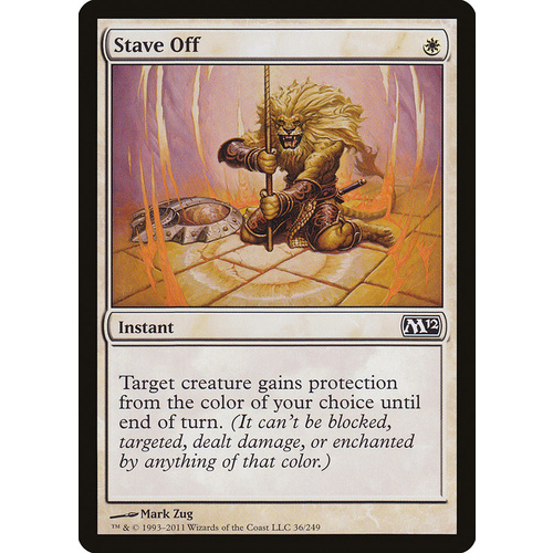 Stave Off FOIL - M12