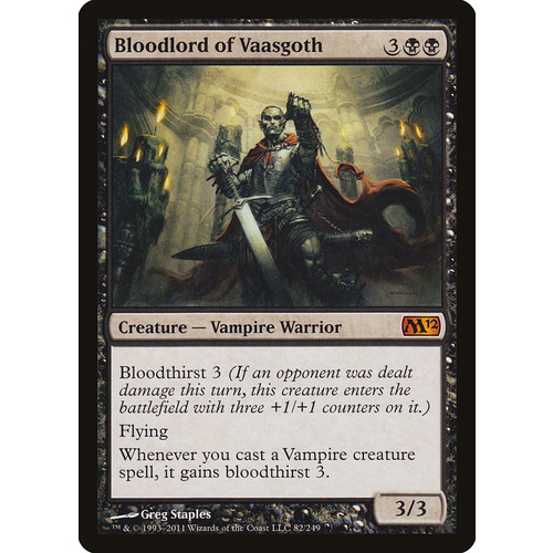 Bloodlord of Vaasgoth FOIL - M12