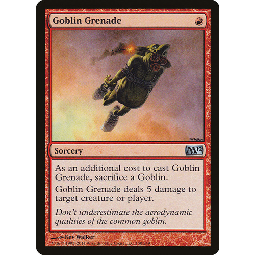 Goblin Grenade FOIL - M12