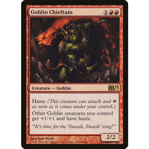 Goblin Chieftain FOIL - M12