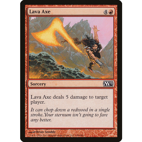 Lava Axe FOIL - M12