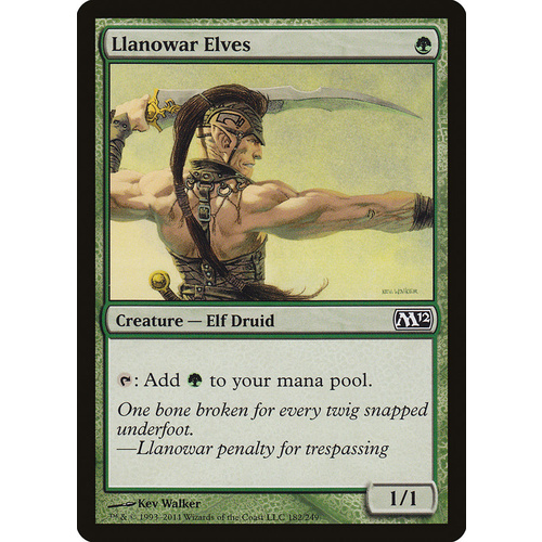 Llanowar Elves FOIL - M12