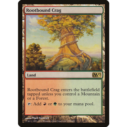 Rootbound Crag FOIL - M12