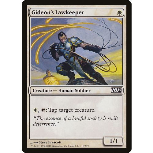 Gideon's Lawkeeper FOIL - M12