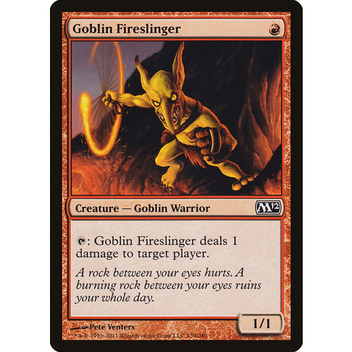 Goblin Fireslinger FOIL - M12