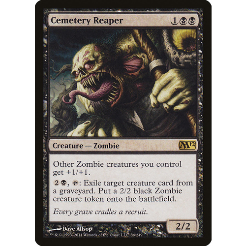 Cemetery Reaper FOIL - M12