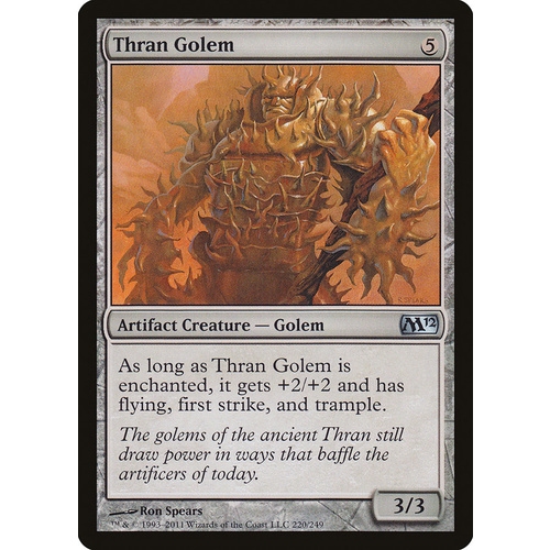 Thran Golem FOIL - M12