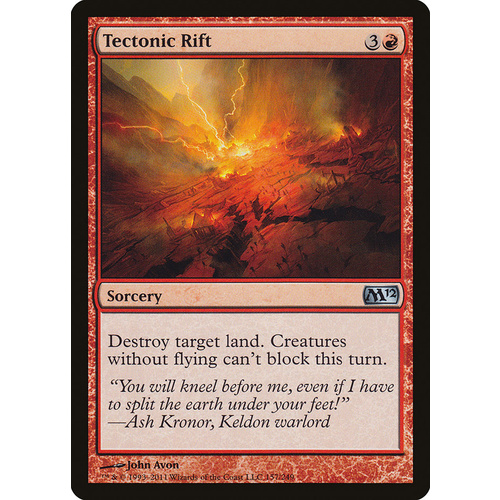 Tectonic Rift FOIL - M12