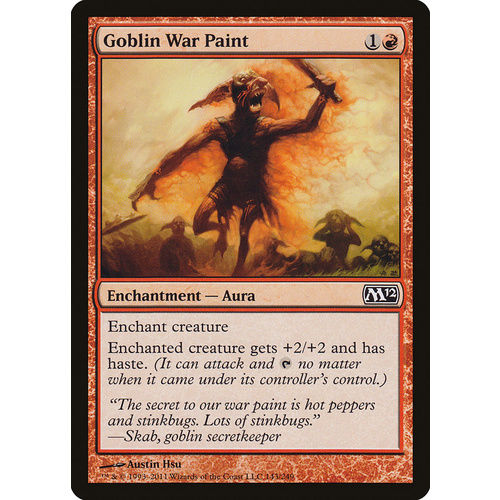 Goblin War Paint FOIL - M12