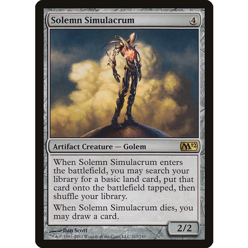Solemn Simulacrum FOIL - M12