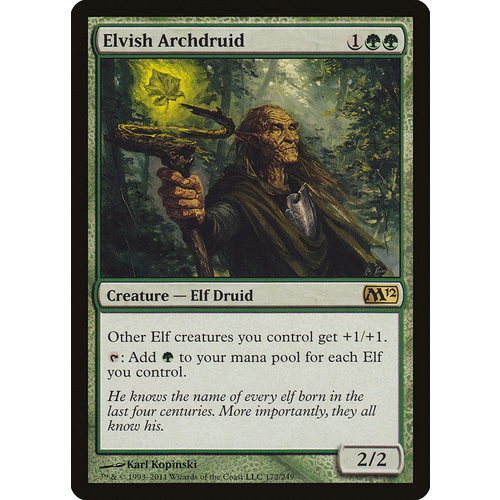 Elvish Archdruid FOIL - M12