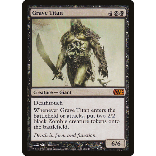 Grave Titan FOIL - M12