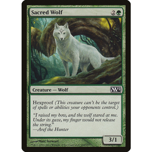 Sacred Wolf FOIL - M12
