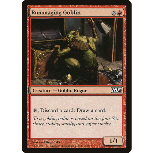 Rummaging Goblin - M13