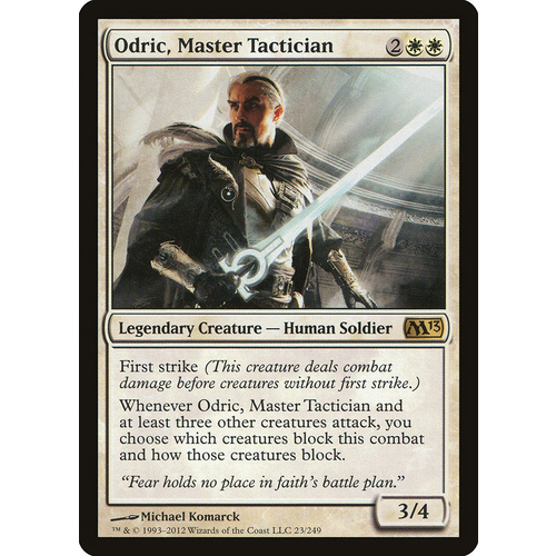 Odric, Master Tactician - M13
