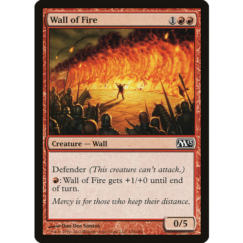 Wall of Fire - M13
