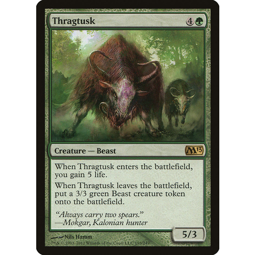 Thragtusk FOIL - M13