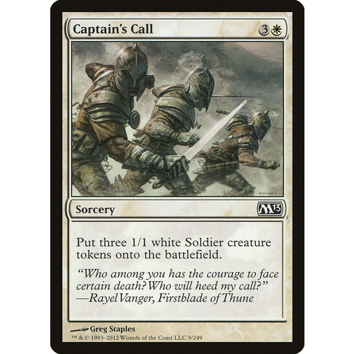 Captain's Call FOIL - M13